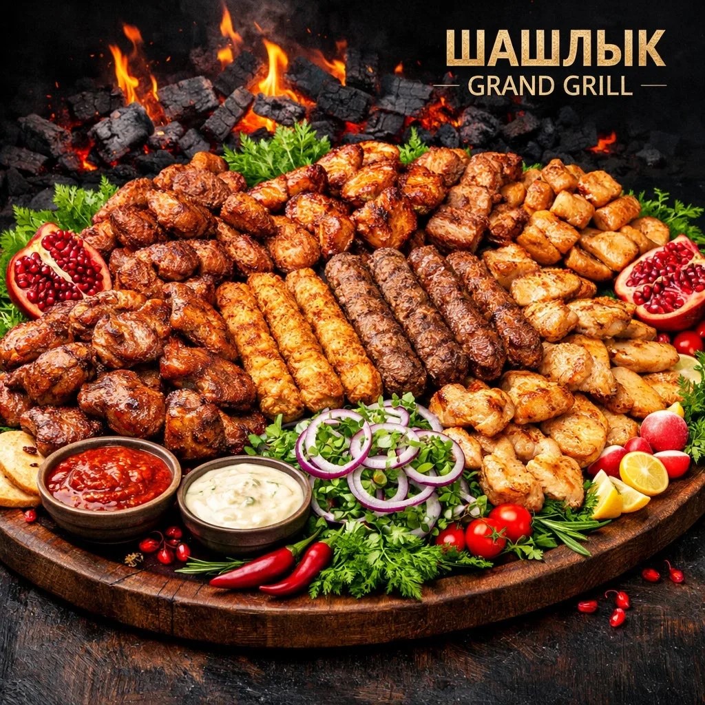 №9 МЯСНОЕ ИЗОБИЛИЕ — НА 12–14 ПЕРСОН